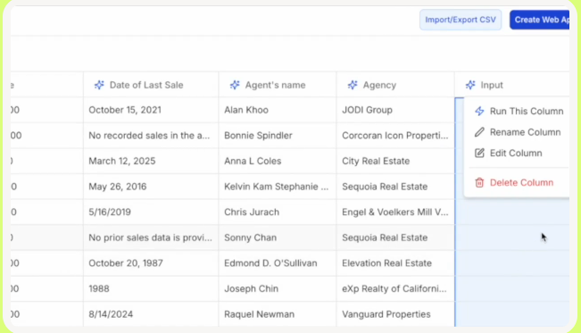 screenshot of Refine AI